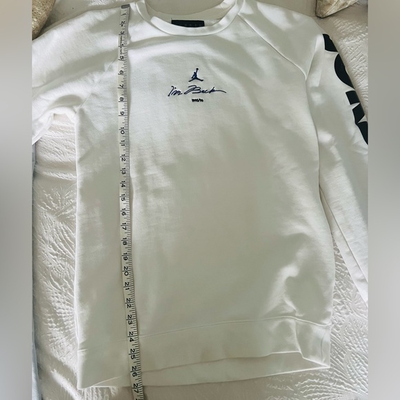 Jordan Nike Men's Legacy Crew White Mens Small - Picture 10 of 12